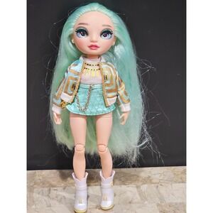 Rainbow High Series 3 Daphne Doll Mint Green Hair Fashion Doll Jacket Skirt Boot